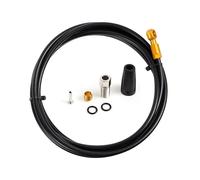 Clutch Brake Lever CNC Cycling Accessories Hydraulic Brake Hose 5mm*2M MTB Brake Hosing Oil Tube Pipe for Shimano BH59 BH90 Bicycle Brake Hose Bike Brake(Gold)