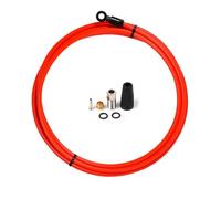 Clutch Brake Lever CNC Cycling Accessories Hydraulic Brake Hose 5mm*2M MTB Brake Hosing Oil Tube Pipe for Shimano BH59 BH90 Bicycle Brake Hose Bike Brake(Red Black)