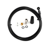 Clutch Brake Lever CNC Cycling Accessories Hydraulic Brake Hose 5mm*2M MTB Brake Hosing Oil Tube Pipe for Shimano BH59 BH90 Bicycle Brake Hose Bike Brake(Black)