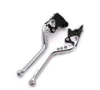 Clutch Brake Lever For Benelli For TRK502 For TRK502X For TRK251 2018-2021 For BN302S For Leoncino 500 BJ250 Motorcycle Long/Short Brake Clutch Levers Brake Clutch Levers(Long silver)