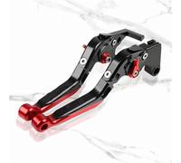 Clutch Brake Lever For BMW S1000XR S 1000XR For S1000 XR 1000 2015-2019 2015 2016 2017 2018 Motorcycle CNC Brake Clutch Levers Folding Handle Bar(Black-Black-Red)