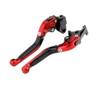Clutch Brake Lever for Kawasaki for Z1000/R/SX for Ninja 1000 2017-2020 1000SX Z900RS ZX6R Motorcycle Folding Extendable Handles Brake Clutch Levers(Red Black)
