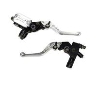 Clutch Brake Lever Motorcycle Accessories 22mm Brake Clutch Pump Master Cylinder Handles Lever Handlebar Hydraulic Clutch for ATV(Type 5)