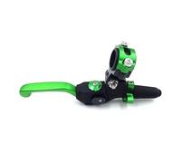 Clutch Brake Lever Motorcycle Accessories Universal 22mm Clutch Lever Brake Pump Hydraulic Master Cylinder Handle(Clutch-Green)