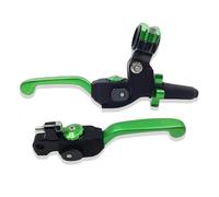 Clutch Brake Lever Motorcycle Accessories Universal 22mm Clutch Lever Brake Pump Hydraulic Master Cylinder Handle(Green Kit)