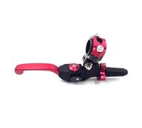 Clutch Brake Lever Motorcycle Accessories Universal 22mm Clutch Lever Brake Pump Hydraulic Master Cylinder Handle(Clutch-Red)