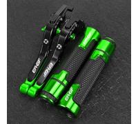 Clutch Brake Lever Set For K-AWASAKI ER6F ER-6F ER 6F 2006 2007 2008 Motorcycle Accessories CNC Brake Clutch Levers Handlebar Hand Grips Ends(C)