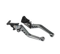 Clutch Brake Levers Motorcycle Brake Lever 1 Pair 7/8" 22mm Motorbike Brakes Clutch Pit Bike Clutch And Levers Front Motorbike Accessories(Titanium)