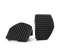 Clutch Brake Pedal Cover, 1 Pair Brake Pedal Rubber Cover Clutch Pedal Cover Pad for 1007 207 208 301 C3 C4 C5 C6 C8