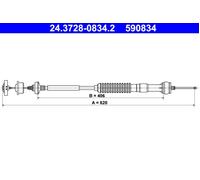 Clutch Clutch Cable For Peugeot 306 94-01 2150Y7