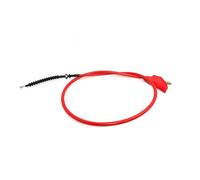 Clutch Cable Wire 316 Stainless Steel Core Low Damping Colorful Line Fit For Enduro Engine Fit For ZONGSHEN NC CB(CB Red)
