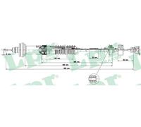 LPR C0153C Clutch Cable