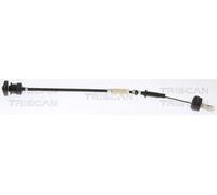 Clutch cable with manual adjustment 8140 28241 TRISCAN for PEUGEOT 206 Hatchback