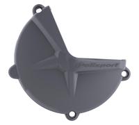 POLISPORT 8467300003 Clutch Cover Protector Made of Impact-Resistant Polyamide Compatible with Moto Cicletas GAS in Colour Nardo Grey