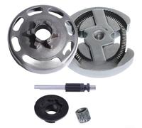 Clutch Cup Assembly for H435 for H435H440 Chainsaws, 6/7 Tooth Design with Oil Pump and Needle Roller, Replacement Component for Garden Machinery Maintenance(D)