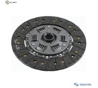 Sachs Clutch Disc 1862 967 001 for IVECO Daily I Van 2.4 (1985–1989)