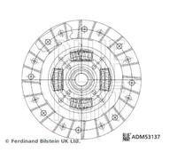 BLUE PRINT ADM53137 Clutch Disc