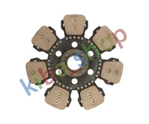 CLUTCH DISC/PLATE CERAMIC 330MM NUMBER OF SLOTS23 FITS MASSEY FERGUSON 3050