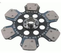 Clutch disc SACHS 1864 456 001 for FENDT 600 6.234 1972-1984
