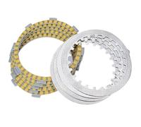 Clutch Disc Steel Plate Friction Plate Compatible With Yamaha XT125R XT125X XTZ125 K/K XYZ125 YBR125 E K ED 598-16321-01 5 5RM-E6324-00 4