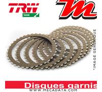 Trw Honda Cb 600 F Hornet 07 Clutch Friction Plates Grey