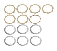 Clutch Discs Plate Clutch Kit Steel & Friction Plates For H-ONDA CB250 For Hornets 1996-2010 VT250 For Magna 1992-1998 CB VT 250