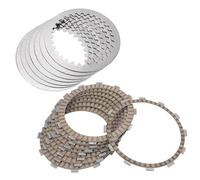 Clutch Discs Plate Motorcycle Parts Clutch Friction Plates & Steel Kit For H-ONDA ST1300 ST 1300 2003-2010 ST1300A 2003-2013 2012 2011 2010 2009 2008(Silver Yellow)