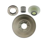 Clutch Drum 0.325 7 Teeth 19mm Sprocket Rim Fit for 4500 5200 5800 45cc 52cc 58cc Chainsaw Needle Bearing Worm Gear