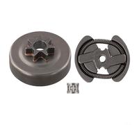 Clutch Drum Assembly Replacement with Sprocket and Needle Bearing Kit for Poulan Chainsaws, 325 Pitch 7 Tooth Drive Sprocket, Heavy Duty METALs Chain Wheel