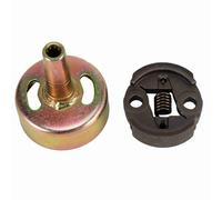 Clutch Drum Clutch Gear Assembly Replacement Durable Iron Chainsaw Parts Perfect Fit GX25 25cc 4Takt Chainsaw Professional Manufacturing Stable Performance