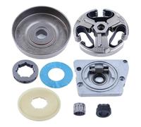 Clutch Drum Oil Pump Worm Gear Dust Cover Washer for 268 272 66 61 Chainsaw 3/8Inch-7T Sprocket Needle Bearing