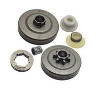 Clutch Drum Sprocket Rim Worm Gear Kit Fit for 340 345 350 445 445E 450 450E Chainsaw Spare Tool Parts