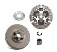 Clutch Drum Spur Sprocket Bearing Kit for Chainsaws - 3/8" 6T Metal Replacement Assembly Suitable for MS192T, MS193T, MS194T, MS200, MS201 Series