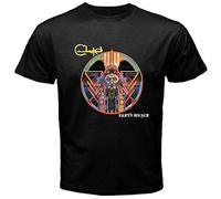 Clutch Earth Rocker Rock Band Men's White Black T-Shirt Size L