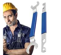Clutch Fan Removal Tool - Fan Clutch Removal Wrench Set | 2 Sets of Keys for Removal | Water Pump Pulley Removal Tool | Heavy Duty Wrench for