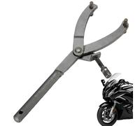 Clutch Fan Removal Tool,Freewheel Removal Tool - Flywheel Turning Tool with Adjustable Wrench - Repair Tools