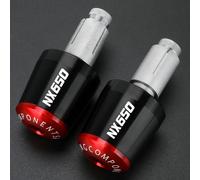 Clutch For NX650 DOMINATOR 1988-1999 Motorcycle Handle grip Ends Plug Slider Caps(Red2)
