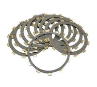 Clutch Friction Disc Plate Kit 9 Pieces Set Compatible With FZ1 FZS1000 FZS1 YZ1 N S 2006-2016 YZF R1 2004-2008 FZS YZFR1