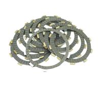 Clutch Friction Disc Plate Kit 9P Set Compatible With Honda CBR600F2 | Fits CBR600F2 1991-1994, CBR600F3 1995-1998; Includes 9 Pieces