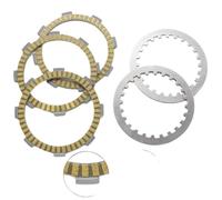 Clutch Friction Disc Plate Kit Compatible With Honda CB50J CB50 MT50 CRF80F MB5 XL75 XL80S XR75 XR80 XR80R MB50 MBX50 NSR50 TLM50F