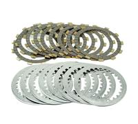 Clutch Friction Drive Steel Plates And Separators Kit Compatible With TDM900 RN08 RN11 RN14 Models 2002-2014 Motorcycle Parts(Friction Steel Plate)