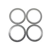 Clutch Friction Plate Discs for Suzuki GS125 GT125 GZ125 | Motorcycle clutch plate For GIXXER155 GN125 HS DR125 DF125 GSX150F GSX-R150 L6-L8(Steel Plate 4pcs)