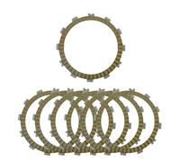 Clutch Friction Plate Motorcycle Fibrous Street Clutch Discs Plates 7 Pcs For CR250 CRF450 CR480 CR500 XR500 XR600 XL600 NX650 VF700
