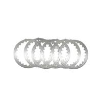 Clutch Friction Plate Steel Disc Kit 230CC 250CC Compatible With Motorcycle Models DT230 MT250 KEWS KAYO KT250 MT250CC For Part Number DT 230 MT 250 KT 250(Steel Plates)