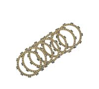 Clutch Friction Plate Steel Disc Kit 230CC 250CC Compatible With Motorcycle Models DT230 MT250 KEWS KAYO KT250 MT250CC For Part Number DT 230 MT 250 KT 250(Paper Based)