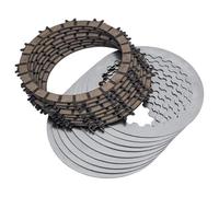 Clutch Friction Plates And Steel Plates Kit Compatible With 250 300 XC XC-W TC250 TE250 TE300 TX300 EX250 EX300 MC250 250SX 300SX Motorcycle Models(1 Set)