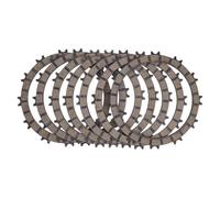 Clutch Friction Plates And Steel Plates Kit Compatible With 250 400 450 Racing Engine Fits MXC SMR SX Models Works With 525 59032011100 7953201100(7 pcs Clutch Plates)