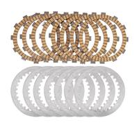 Clutch Friction Plates And Steel Plates Kit Compatible With YZ250 WR250Z YZ450F YZ450FX Models 4X7 16325 00 00 3XK 16321 00 00