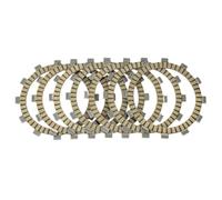Clutch Friction Plates Set Compatible With Kawasaki KDX125 | Fits KX125, KDX200, KL250, KLX250 R, KLX250ES, KLX250SR, KLX250 S SF, KLX300R