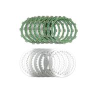 Clutch Friction Plates Steel Disc Kit 15x Compatible With Automotive Motorcycle Parts ZS194MQ NC450 KAYO Motoland BSE AVANTIS BRZ For Part Number 8K1927225B 1G724-97012(1 Set)